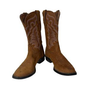 Tony Lama Women's 6C Brown Leather Western Cowboy Boots RR2102L